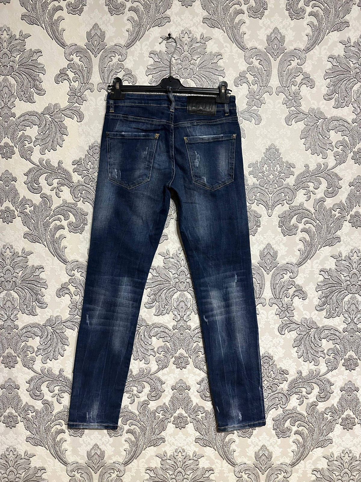 Dsquared2 Icon Jeans Mens Distressed Easy Slim Blue Denim Size 44 image 3
