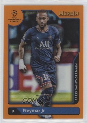 2021 Topps Merlin Collection Chrome UEFA Club Competitions 11/25 Neymar Jr 7y2