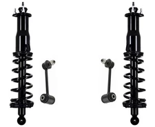 Rear Complete Struts Spring Assembly & Links For 1998-2005 Lexus GS300