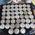 kennedy half dollar 1964 Lot Of 45 Coins 90% Silver