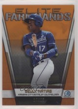 2019 Bowman Chrome Elite Farmhands Orange Refractor 25/25 Seuly Matias 9hx