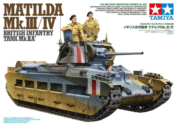 1 35 Tank Model Kit Tamiya British Infantry Matilda Mk.iii/iv