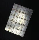 Valcambi Suisse CombiBar 25g Silver Bar 0.999 Fine 5x5g, 25g Total Weight