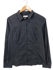 ZALANDO Camicia a maniche lunghe Donna Camicia elegante Taglia IT 44 nero