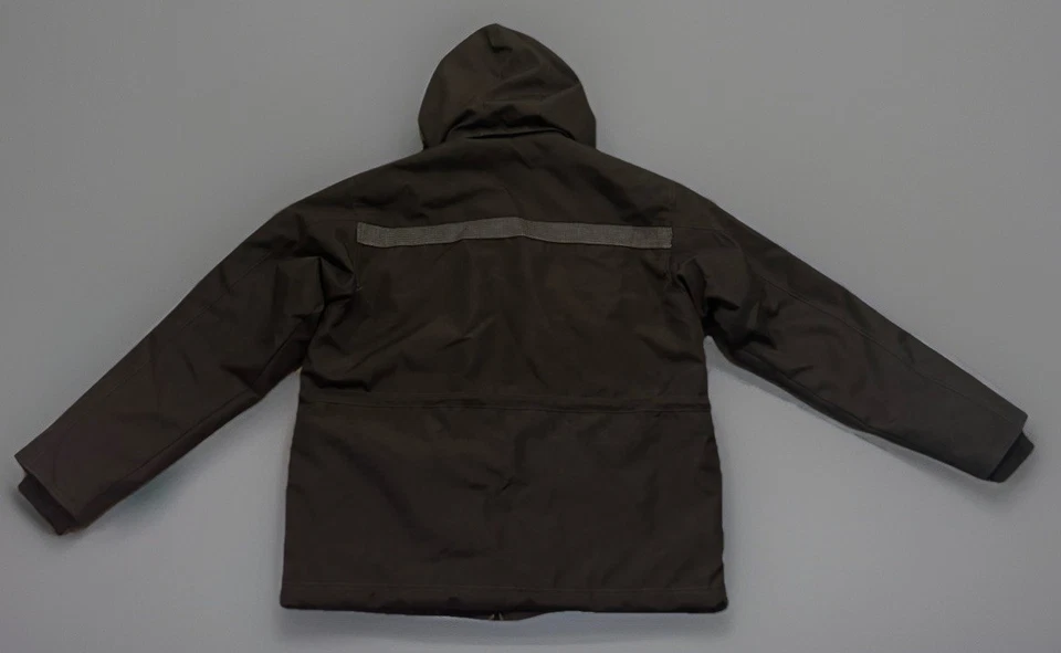 Catipilar Mens Heavy Insulated Parka In Black Size Large - Image 4 of 4