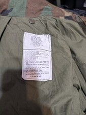 US Army Military m65 Field Jacket coat Medium Regular woodland camo cold weather
