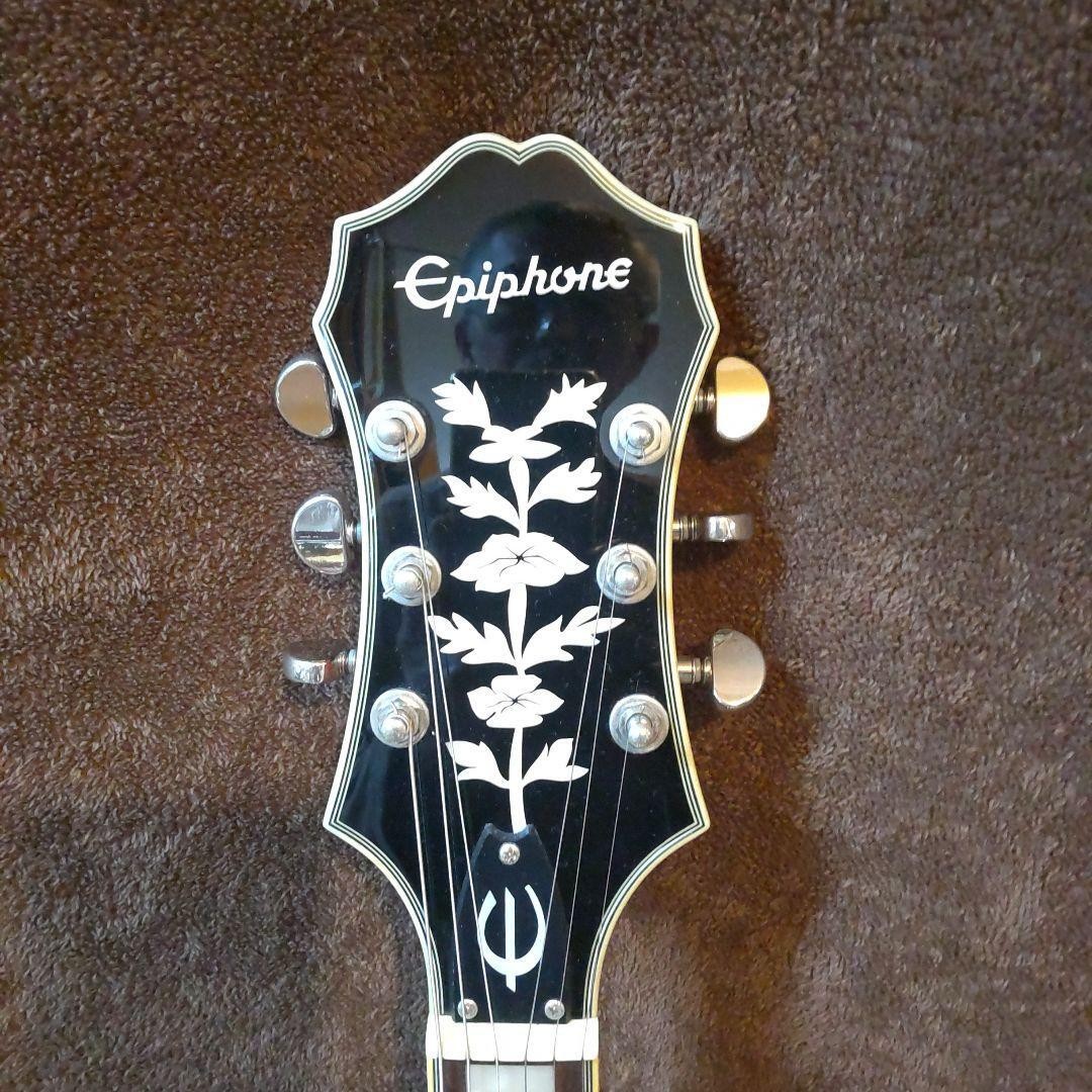 Acoustic Electric Guitar Epiphone Emperor Swingster Cherry