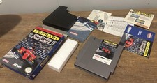 Ferrari Grand Prix Challenge NES CIB Manual Sleeve Box Styrofoam Game Poster