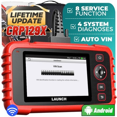 Diagnosegerät CRP129X Profi KFZ OBD2 Scanner TPMS EPB SAS BMS DPF Öl 2026