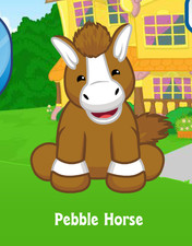 Webkinz Classic Pebble Horse Virtual Adoption Code Only Messaged