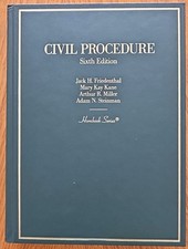 Civil Procedure by Mary Kane, Arthur Miller, Jack Friedenthal and Adam Steinman