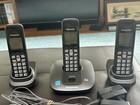 📞Panasonic Dect 6.0 Cordless Phone X3 Model KX-TG6411 Works As It Should Black — photo 3