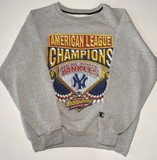 Vintage 1996 NY Yankees - AL Champions - Crewneck Sweatshirt - Starter - Large