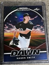 2025 Leaf Baseball Nation Hagen Smith Blue Chicago White Sox SP RC /7