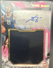 2024-25 Topps Inception - Rookie Jumbo Relic Autographs Yves Missi
