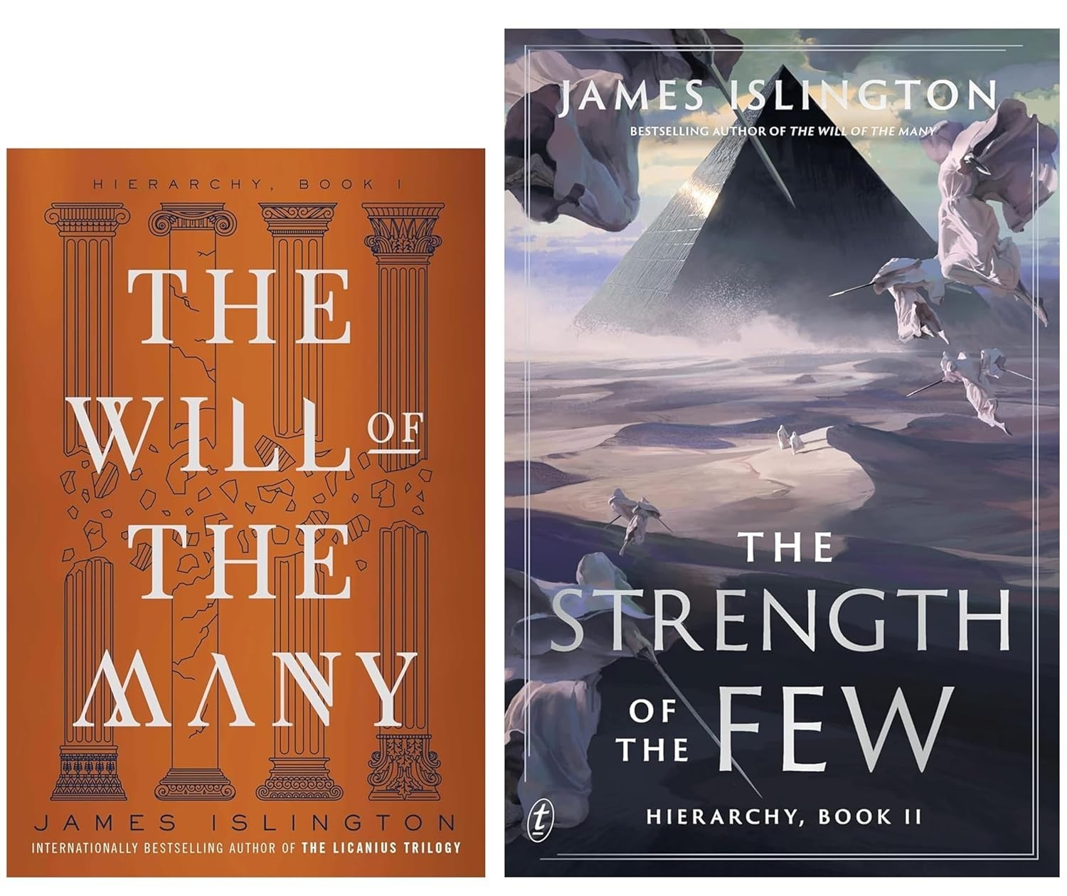 Hierarchy Series By James Islington 2 Books Collection Set Strength of the Few