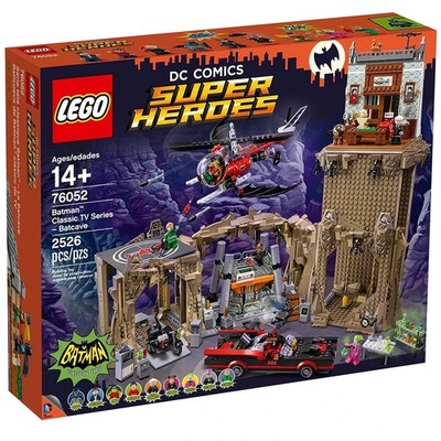 NEW LEGO 76052 Batcave DC Comics Super Heroes : Batman Classic TV Series Genuine