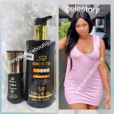 Skin Doctor Paris Vit. C Glow Body Lotion 400ml X 1  Serum 50ml X 1