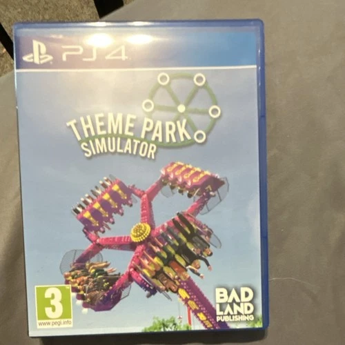 BadLand Publishing Theme Park Simulator PS4 Simulation Multiplayer HD Video PAL