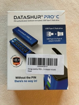 512GB flash drive usb-c   256bit Hardware Encrypted   iStorage Datashur PRO+C