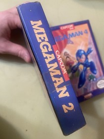 Mega Man 2 with box 1989 for Nintendo NES.  Tested working! Holiday Sale!
