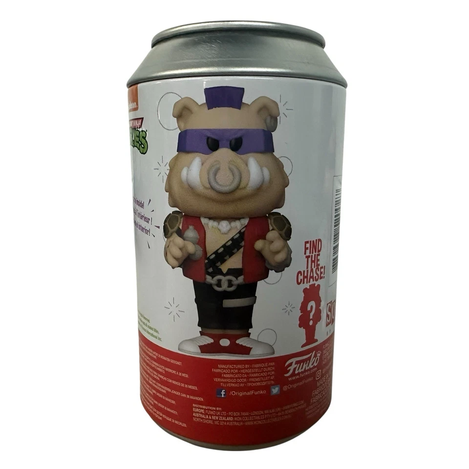 Bebop TMNT Teenage Mutant Ninja Turtles 2020 Funko lata de refresco común Foto 4 de 4