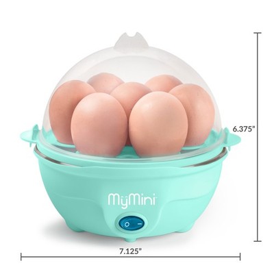 MyMini Premium 7-Egg Cooker Dishwasher Safe Parts New