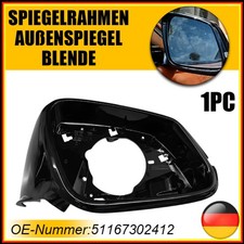 Spiegelrahmen Au�enspiegel f�r BMW F20 F21 F30 F31 F32 F36 Rechts Beifahrerseite