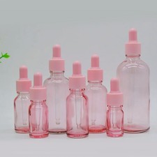 Glass Dropper Bottle Essential Oil Aromatherapy Travel Size Refillable Container