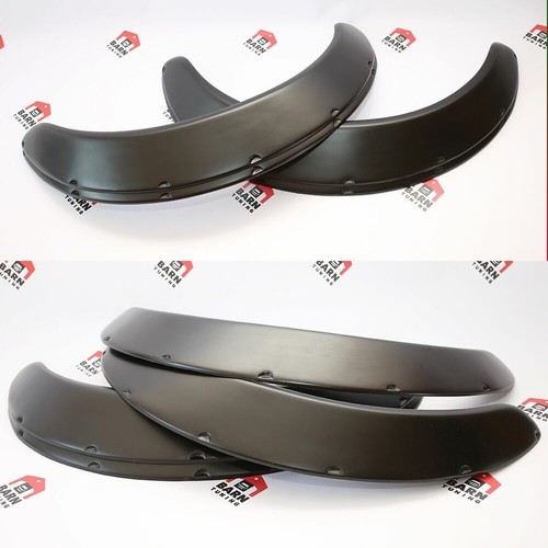 JDM Kotflügel Fackeln UNIVERSAL Radlauf SET 2,5" breit 4 Stück - Bild 5 von 9