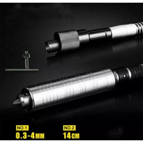 800W Mini Tischschleifer Metall Puffer Polierer Poliermaschine mit Flexwelle - Bild 4 von 4