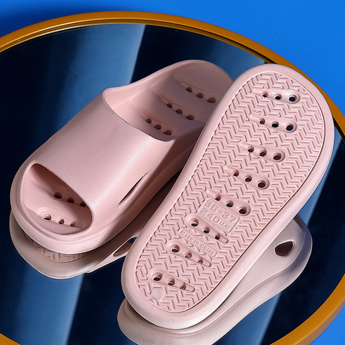 Mujeres Pantuflas Hombres Verano Sandalias antideslizantes EVA Suela gruesa Zapatos Deslizantes Baño - Imagen 7 de 27