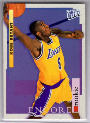 1996-97 Fleer Ultra - Encore Rookies Kobe Bryant #266 (RC) for 1996-97 Fleer Ultra - Encore Rookies Kobe Bryant #266 (RC) for