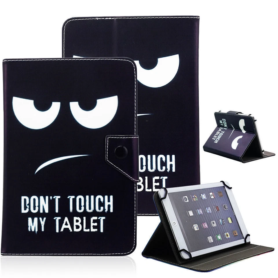Leather Protective Case Cover For Samsung Galaxy Tab E A 9.6 9.7 10.1 10.4 10.5 - Image 3 of 4
