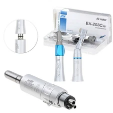 NSK Type Dental Low Speed Handpiece EX-203C (Contra Angle+Air Motor+Straight) US