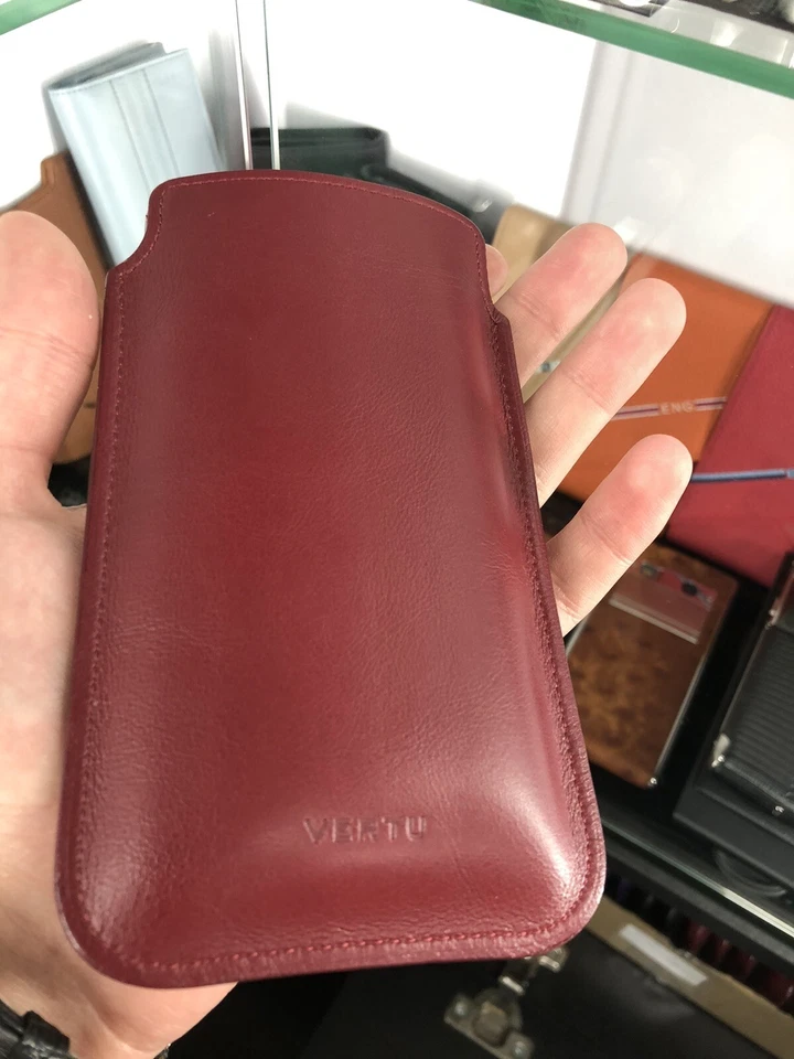 Estuche Original Vertu Signature Touch 2014 Rojo ❤️ Foto 2 de 3