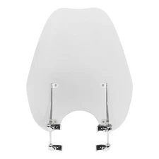 Windshield & Bracket 49mm Clamps Fit For Harley Street Bob 18-25 Low Rider 14-25