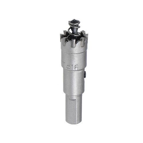 Hole Saw Cutter High Density Carbide Teeth for Stainless Steel Metal | Harfington, 16mm