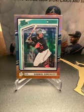 2024 Donruss Roared Prospect Gabriel Gonzalez On Fire Parallel /75