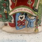 Blue Sky Clayworks Tis The Season Santa Candle House 2009 Heather Goldminc — photo 3
