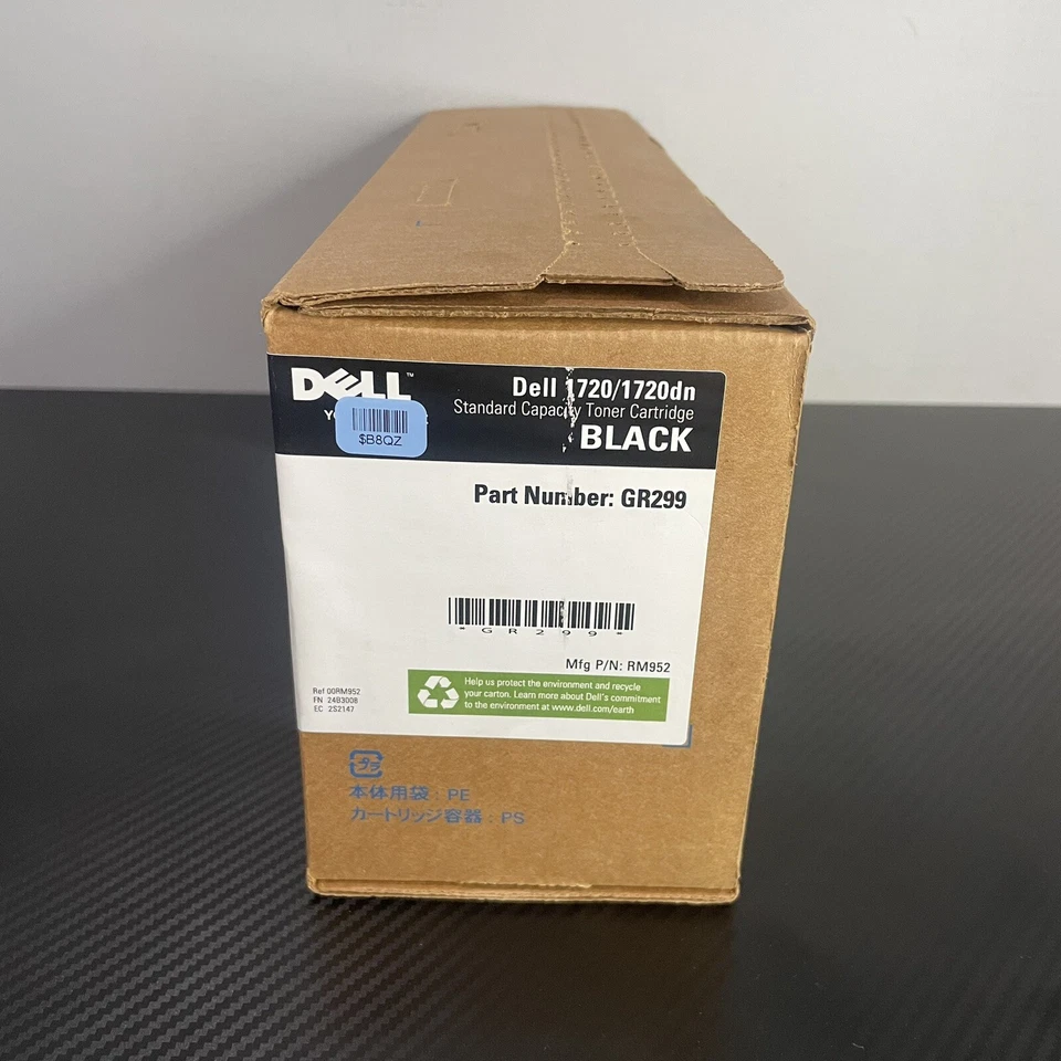 Dell 1720 / 1720dn Standard Capacity Black Toner Cartridge GR299 NEW Sealed Box - Image 2 of 2
