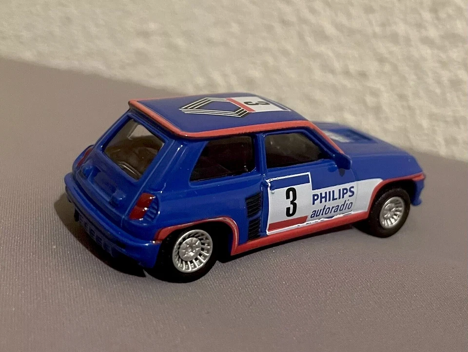 Литой Norev R5 Turbo Renault 5 Turbo ралли 1/54 3 дюйма новый без коробки - Изображение 2 из 4