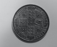 1847 Victorian Gothic Crown. Beautiful High Grade Investment.