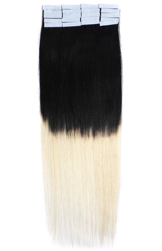 Extensiones de Cabello Humano Adhesivo Invisible Piel Tramas Grueso Cabello Real Remy - Imagen 129 de 143