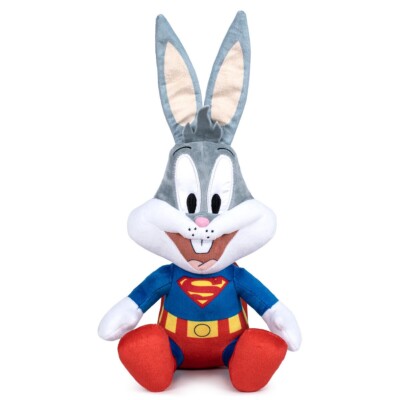 Warner Bros Looney Tunes Plüsch 100th Anniversary Superman Bugs Bunny  36cm