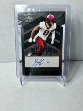 2022 Leaf Ultimate Draft Ultimate Weapon XAVIER HUTCHINSON Silver Auto #UW-XH1