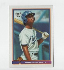 1991 BOWMAN Baseball Card #696  Domingo Mota RC-  LA DODGERS 