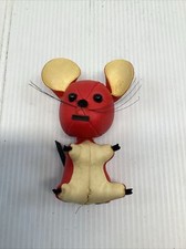 Dakin Vintage 1960s Dream Pets Red Morty Mouse Japan Head Comes Off