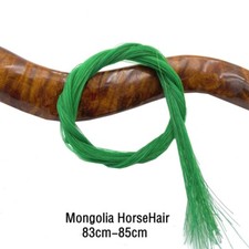 1kg Green Violin Viola Cello Bow Hair 80-85cm mongolian stallion horse hair