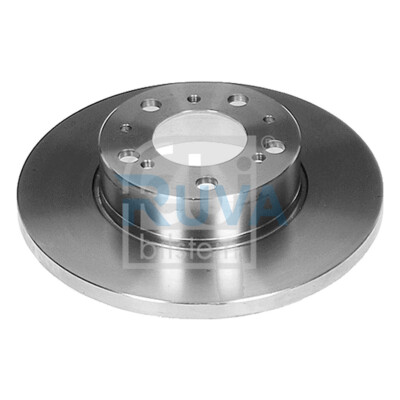 Fits Fiat Ducato 1982-1994 Ruva Front Brake Discs